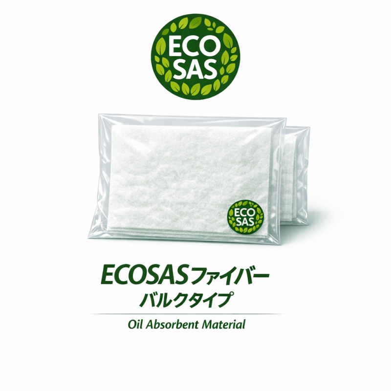 วัสดุดูดซับน้ำมัน ECOSAS ไฟเบอร์ ชนิดบัลค์